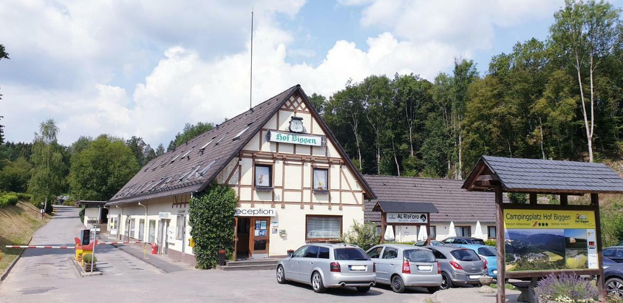 Hotel Campingplatz Hof Biggen Attendorn Exterior foto